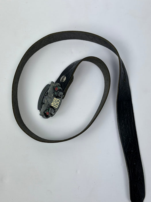Buckle belt met eagle gesp