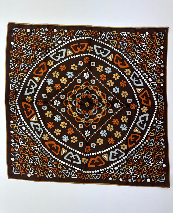 Sjaal met retro print