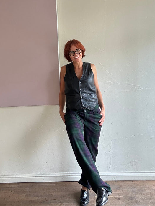 Broek met Schotse ruit
