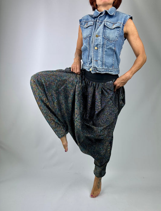 Zouavebroek Glitterstof