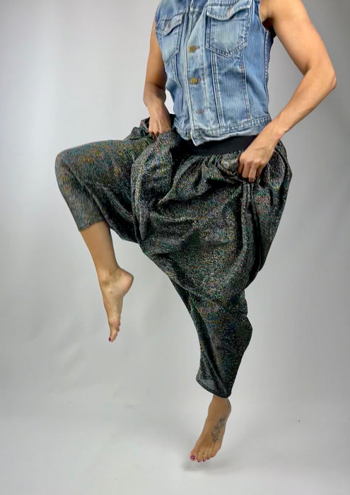 Zouavebroek Glitterstof