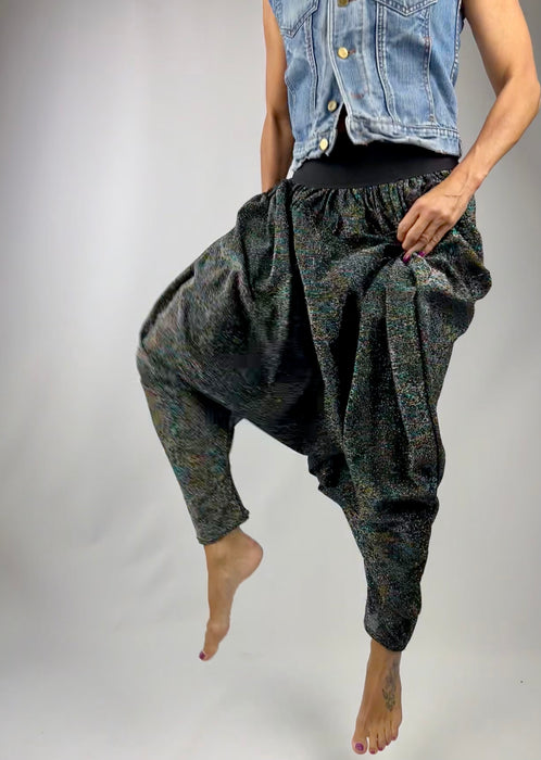 Zouavebroek Glitterstof