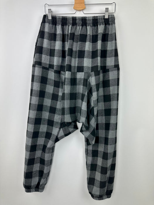 Geruite harem broek