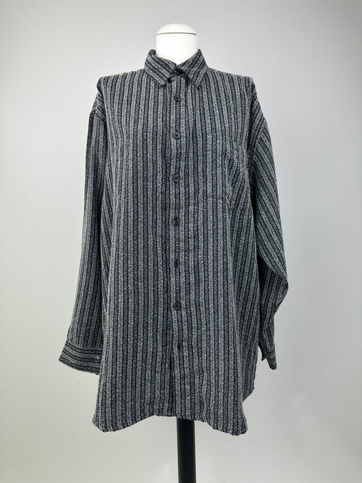 Oversized gestreepte blouse