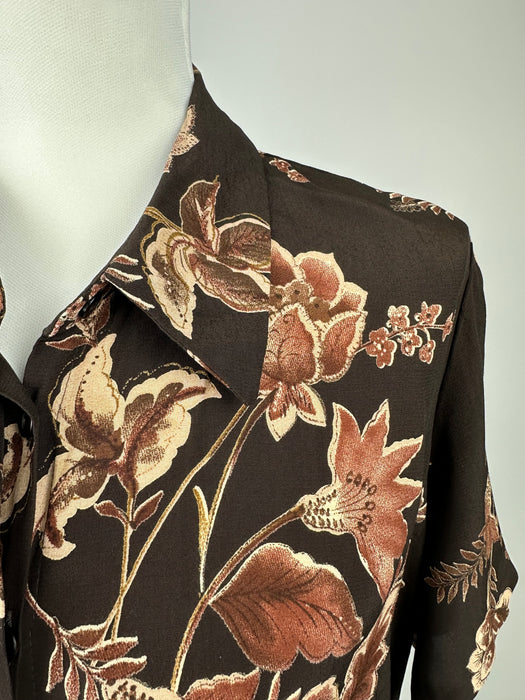 Marks & Spencer blouse met bloem motief