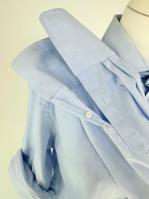 Lichtblauw overhemd