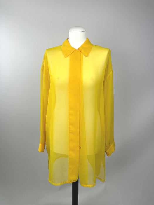 Transparant gele blouse