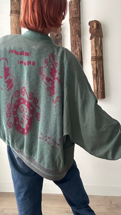 Groen 80's jasje