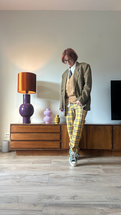 Camelbruin suede gilet