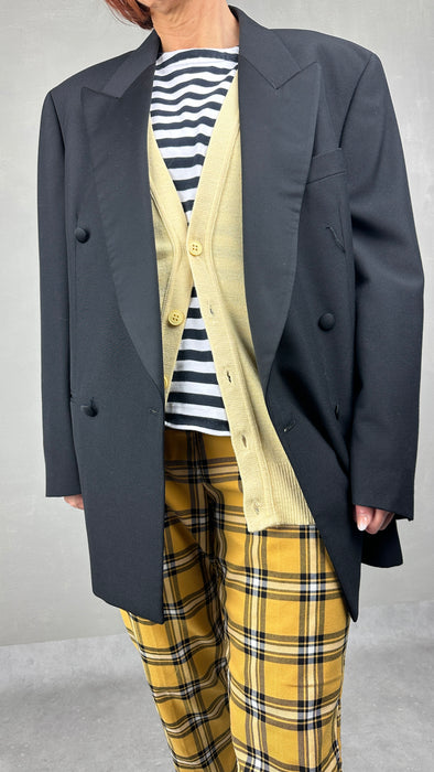 Smoking jas met puntige kraag L-XL