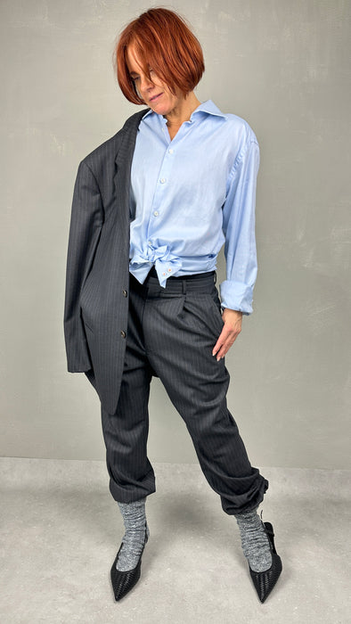 Antraciet grijs Armani kostuum