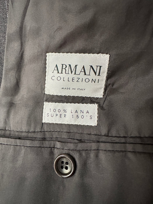 Antraciet grijs Armani kostuum