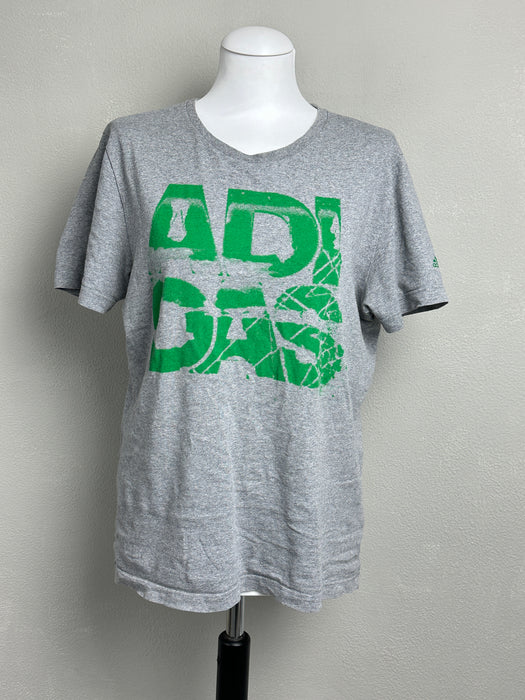 Grijs gemêleerd Adidias Tee