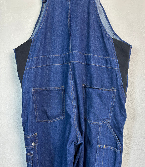 Donkerblauw jeans tuinpak