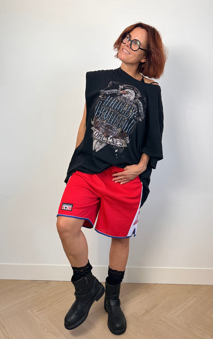 Converse sporty short rood