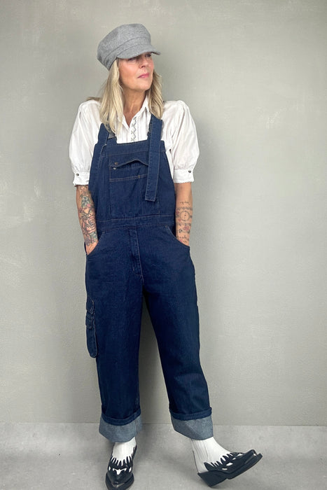 Wit bloesje met pofmouwen