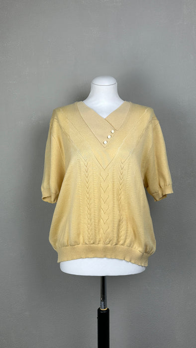 Ajour truitje in botergeel