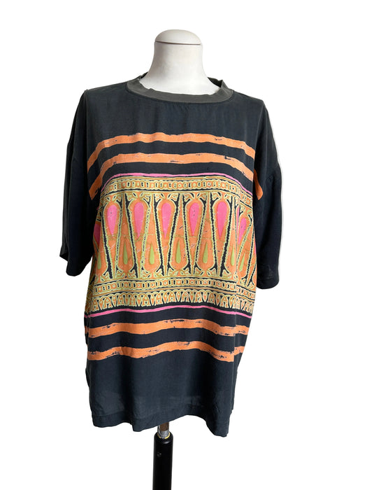 T-shirt met etnische print