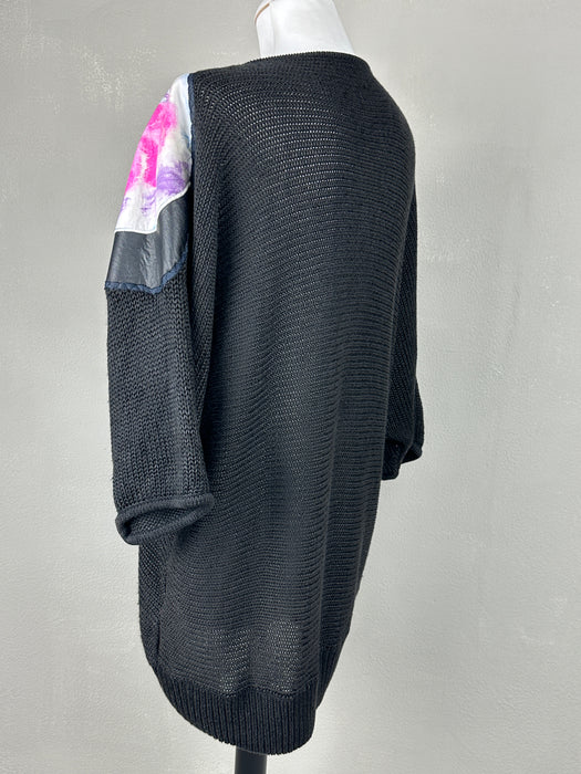 80's trui met driekwart mouwen