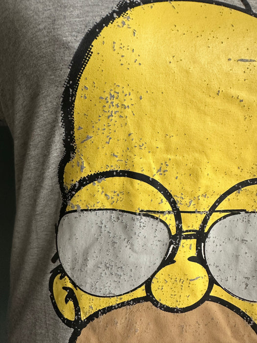 Grijs gemêleerd Simpsons T-shirt