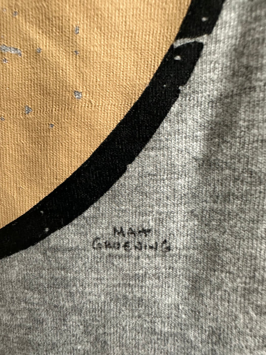 Grijs gemêleerd Simpsons T-shirt