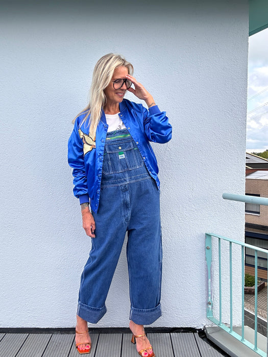 Denim salopette