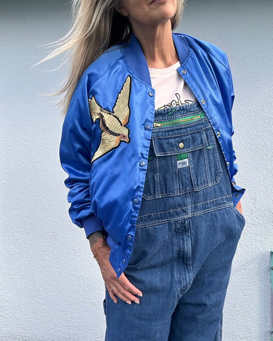 Denim salopette