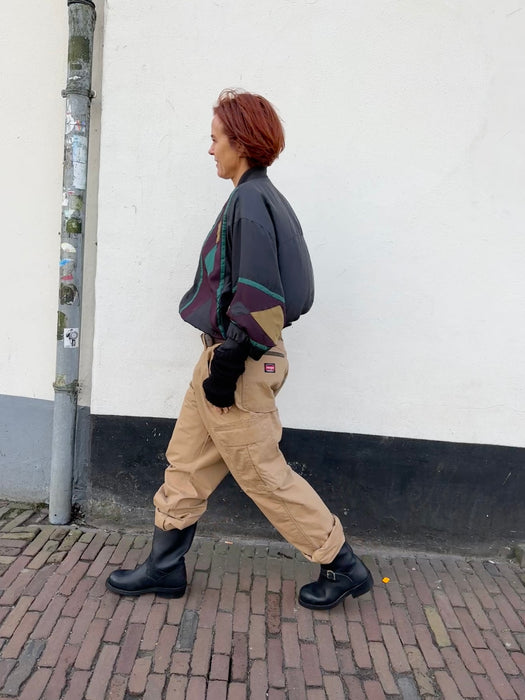 Wrangler worker in de kleur walnoot