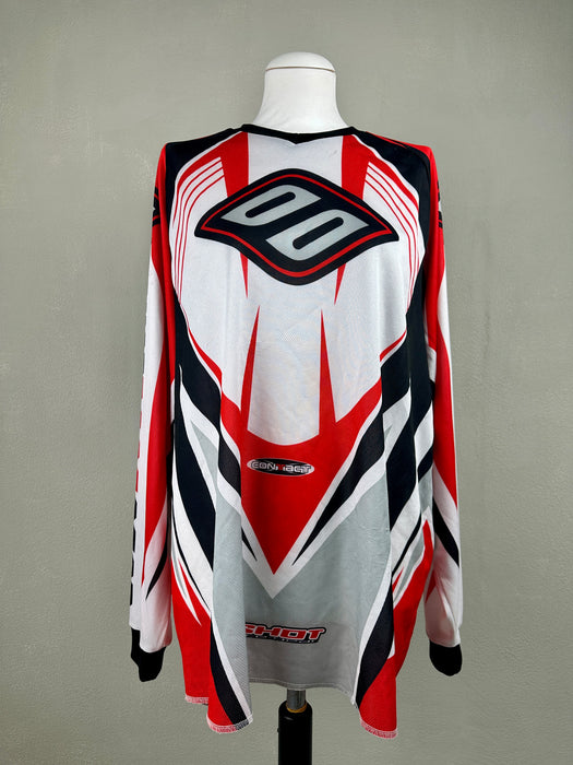 Motorcross shirt rood