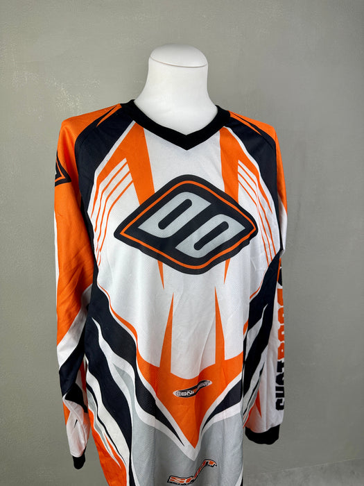 Motorcross shirt oranje