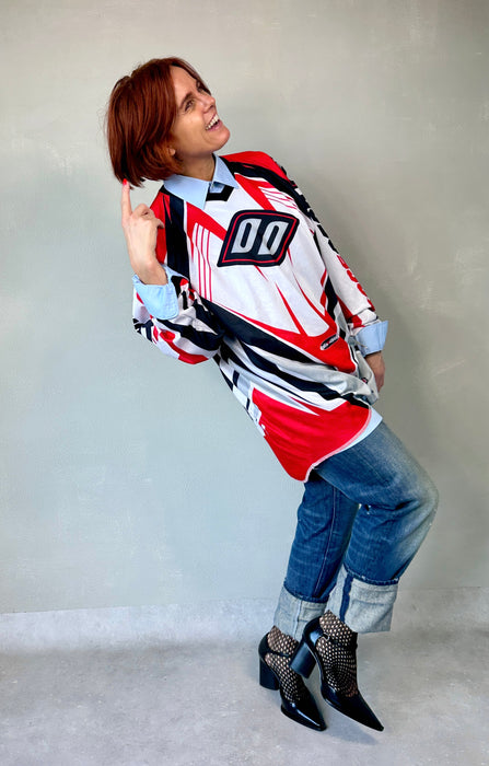 Motorcross shirt rood