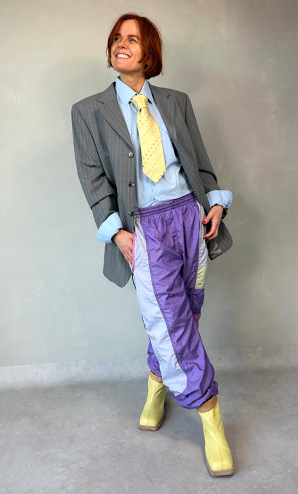 80's lila trainingsbroek Puma