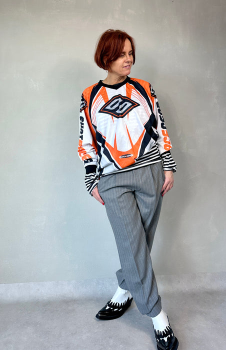 Motorcross shirt oranje