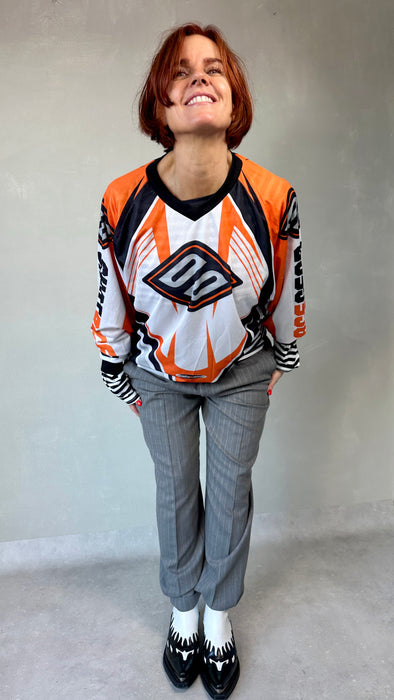 Motorcross shirt oranje