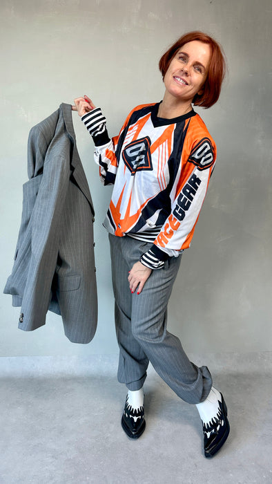 Motorcross shirt oranje