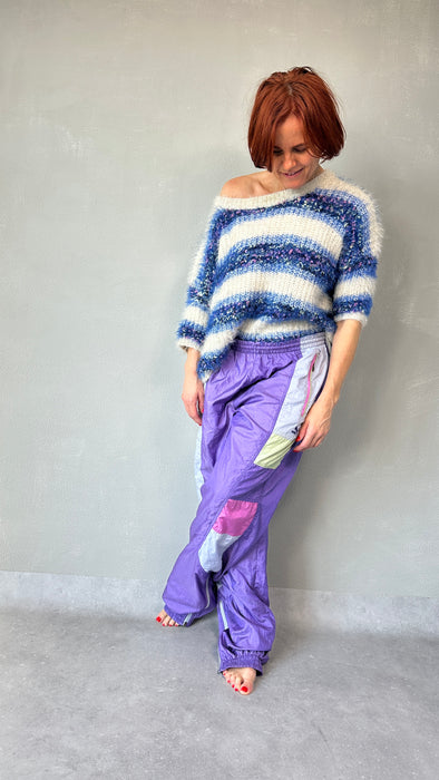 80's lila trainingsbroek Puma