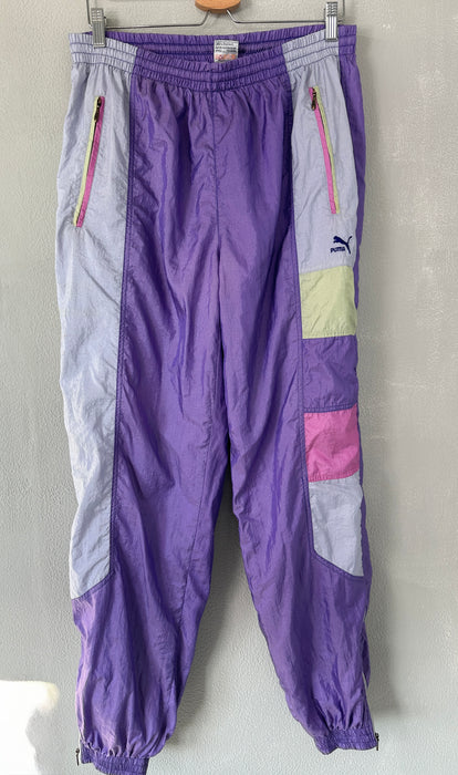 80's lila trainingsbroek Puma