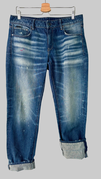 G-star jeans met verfspetters