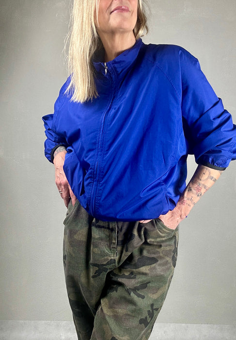 Kobalt blauw sporty jack