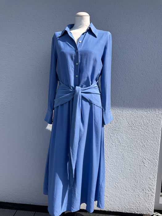 Blauwe jurk