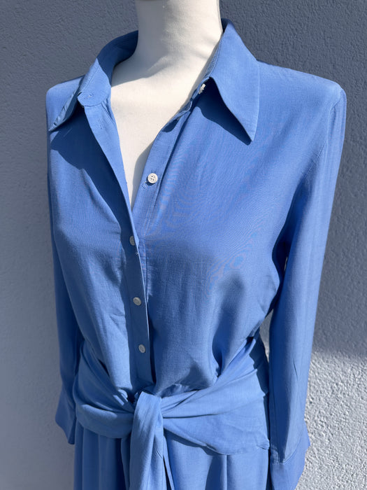 Blauwe jurk