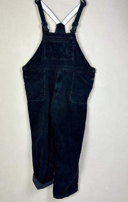 Zwarte XXL rib tuinbroek