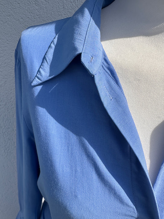 Blauwe jurk