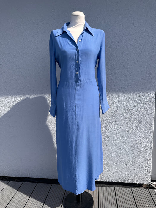 Blauwe jurk