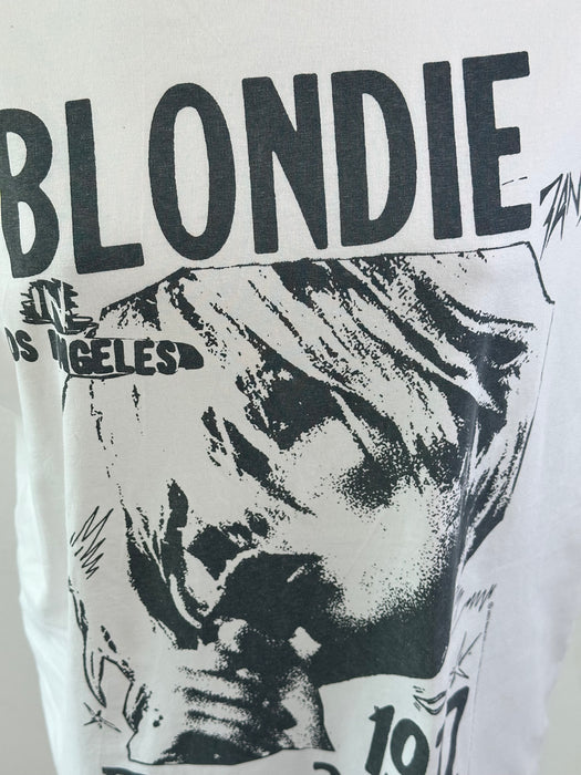 Wit T-Shirt met Blondie opdruk