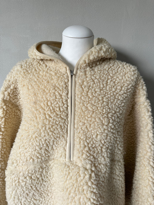 Anorak in Teddy stof