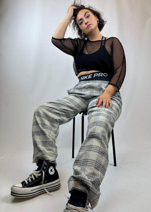 Zwarte visnet top