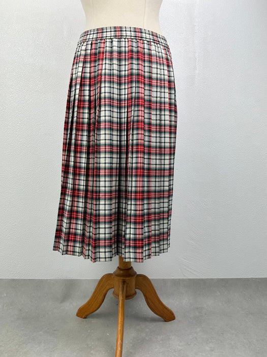 Geruite kilt plissé rok