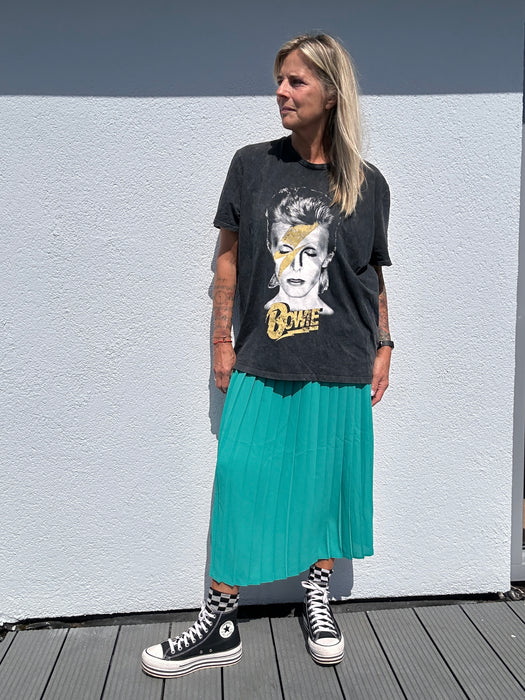 Groene Plisé rok