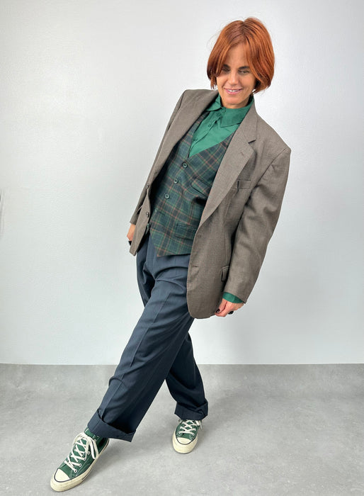 Bruine blazer
